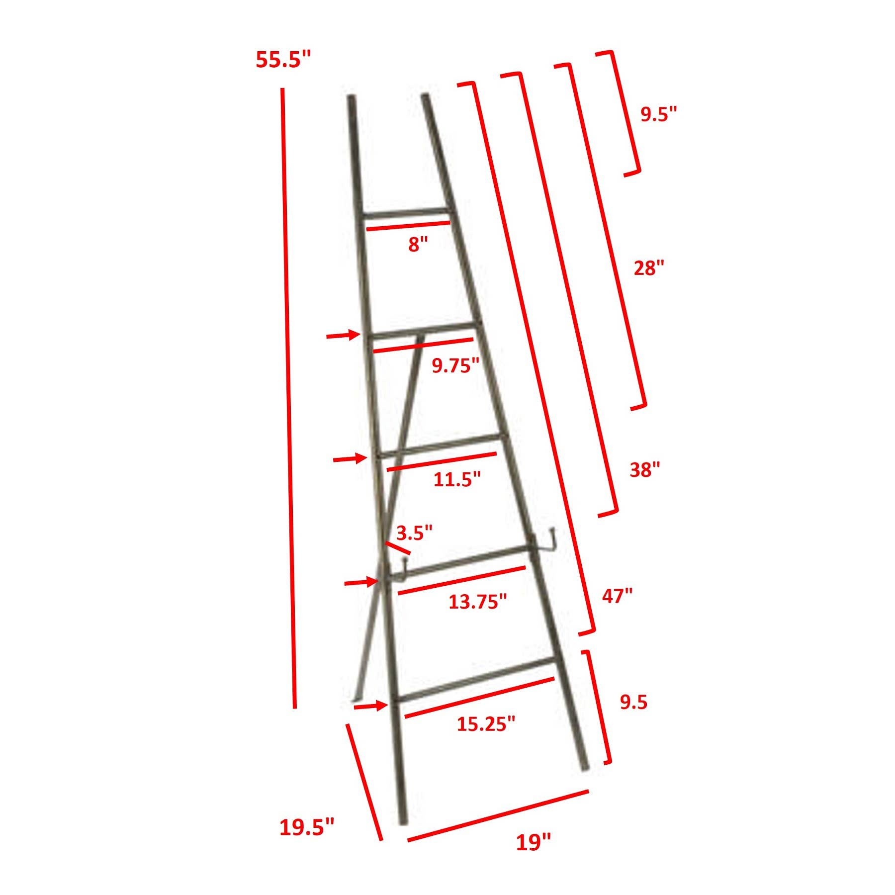 Tripar International - Wholesale Easel - Ladder Floor Easel - Large5