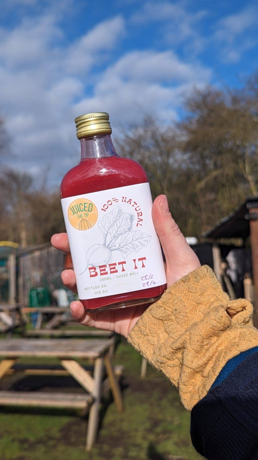 Juiced the Tip – wholesale Wellness juice/tonic – Beet It - Beetroot, Ginger, Carrot, Apple Health Shot 200ml3