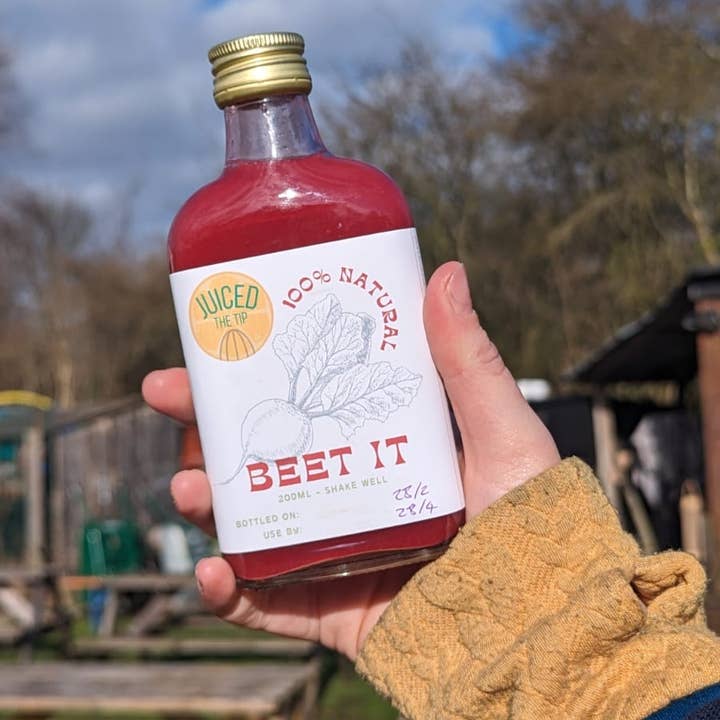 Juiced the Tip – wholesale Wellness juice/tonic – Beet It - Beetroot, Ginger, Carrot, Apple Health Shot 200ml3