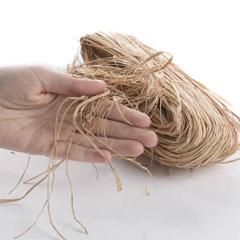 Factory Direct Craft - Venta al por mayor Cintas - Envoltorio de regalos - Cinta de rafia seca natural (paquete de 36 piezas)3