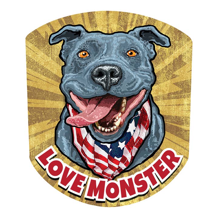 Desperate Enterprises - Wholesale Sticker - Sticker - Pitbull (Set of 6) Vinyl