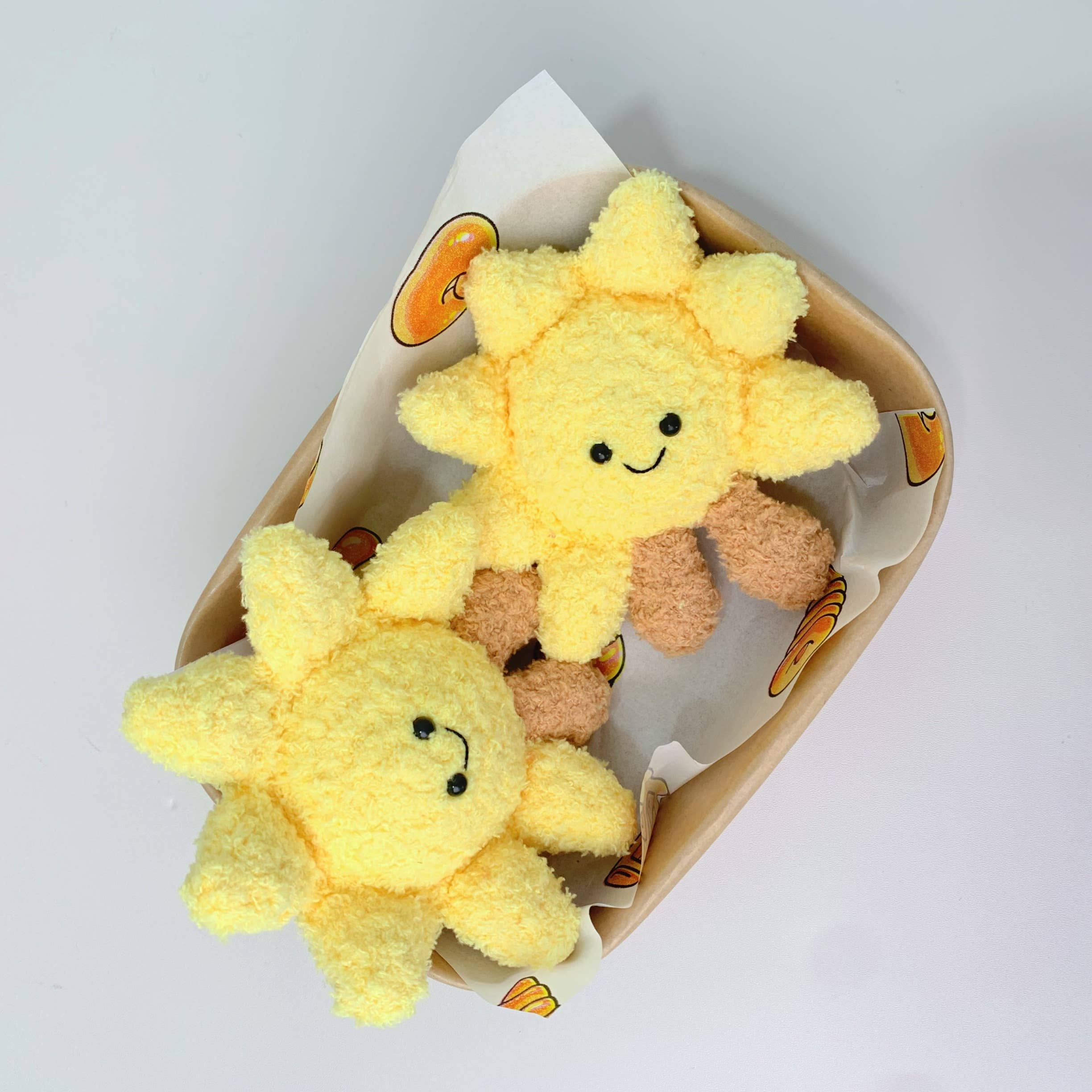 Lilyrosy（Duty free) - Wholesale Doll - Kids - Crochet Jellycat-Inspired Plushies -Sun, Cloud, Moon2