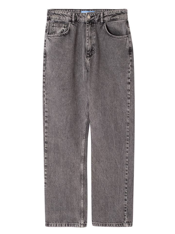 CAPSULE by Agnė Gilytė - Wholesale Jeans - Women's - Jeans 'LA PARISIENNE' | flattering slim fit gray1