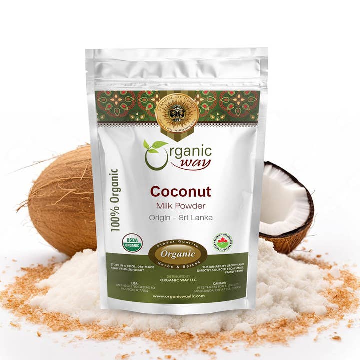 Organic Way LLC - Wholesale Dried/Dehydrated Fruit - Organic Coconut Milk Powder