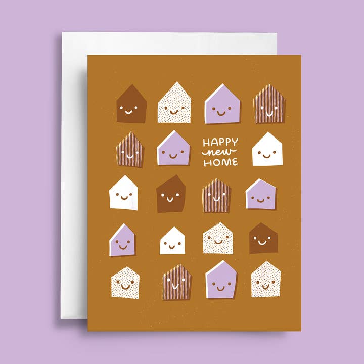 Happy New Home | Housewarming Card Congratulations for wholesale by Natasia Makes