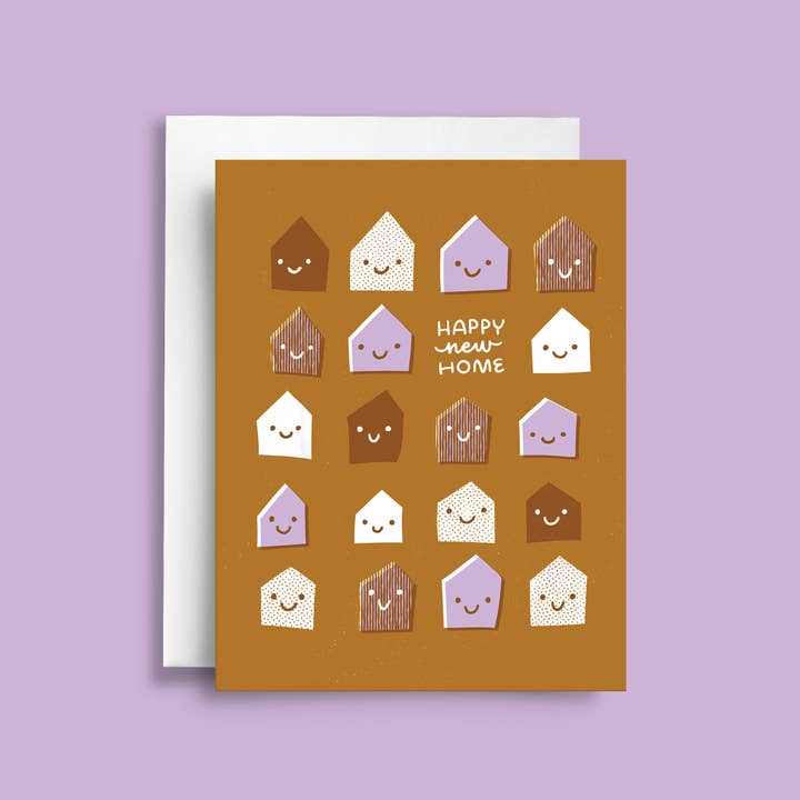 Happy New Home | Housewarming Card Congratulations for wholesale by Natasia Makes