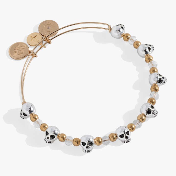 Skull Beaded Bangle for wholesale by Alex and Ani