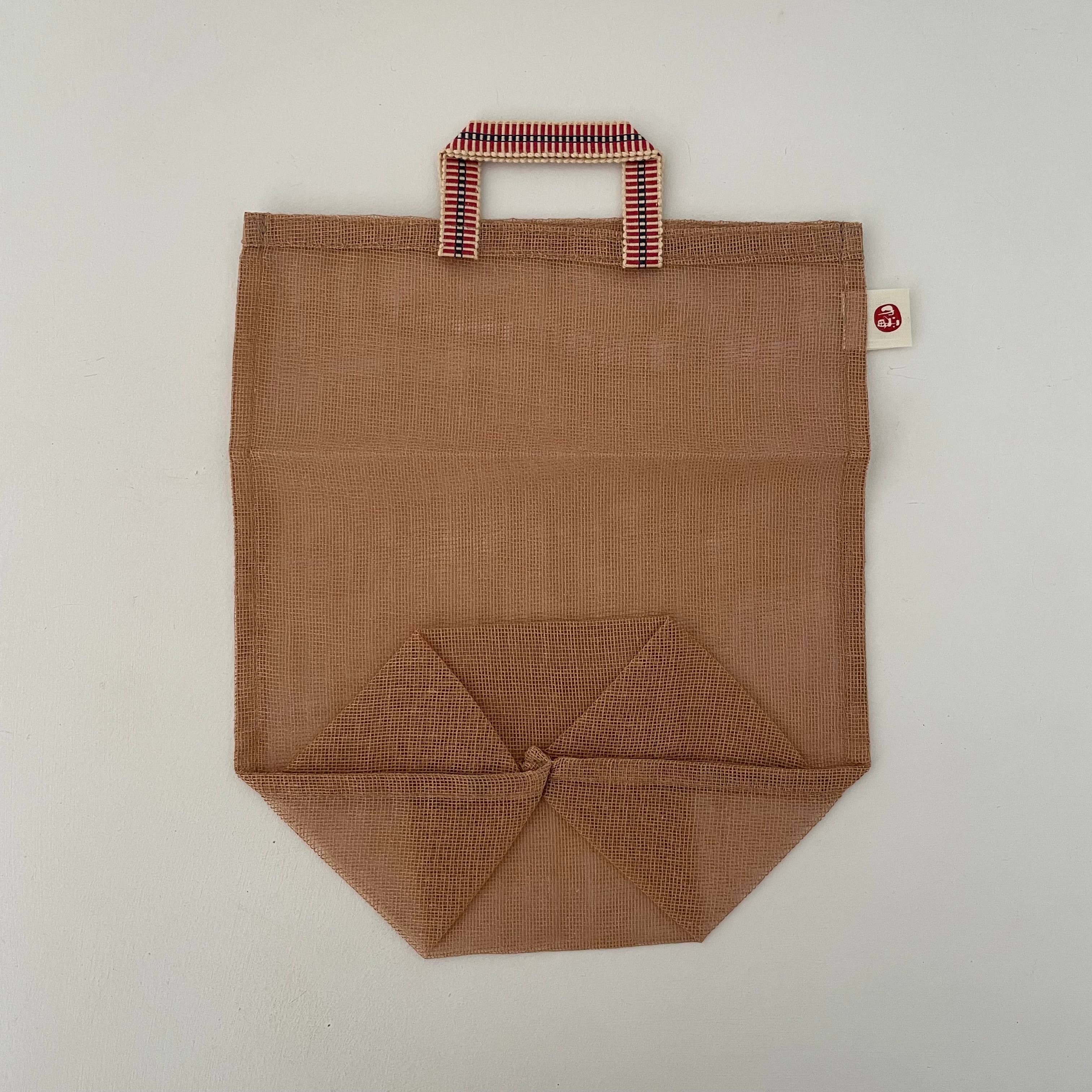 fort & field - Wholesale Grocery/Shopping Bag - 100% cotton gauze net eco produce bags with handle - medium2