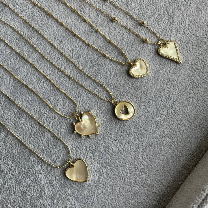 E ACCESORIES JEWERLY - Wholesale Individual Charm/Pendant - Heart Nacar Charm