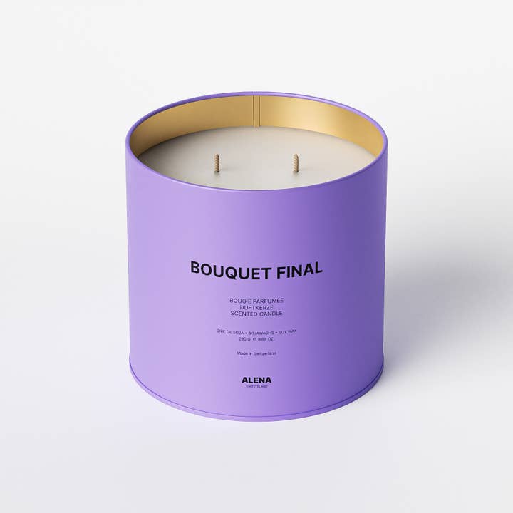 ALENA SWITZERLAND – Engroshandel Glaslys – Bouquet Final duftlys – 280 g4