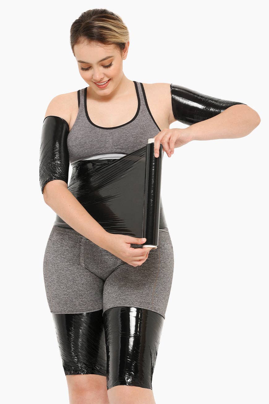 Black Thermal Body Wrap 60 Mts for wholesale on Faire8