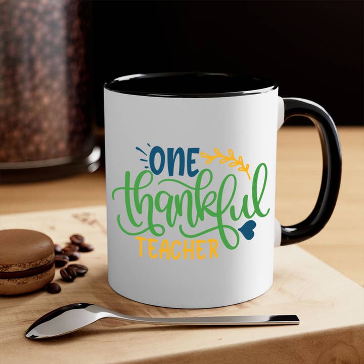 Mugs R Us - Vendita all'ingrosso Tazza - one thankful teacher Style 156#- Tazza da insegnante/tazza da caffè14