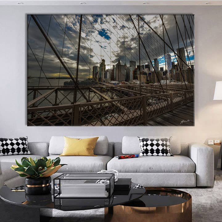 Impressions d'auteur sur toile/plexi Made in Italy NEW YORK 6 pour la vente par Andrea Risi Fine Art Photography