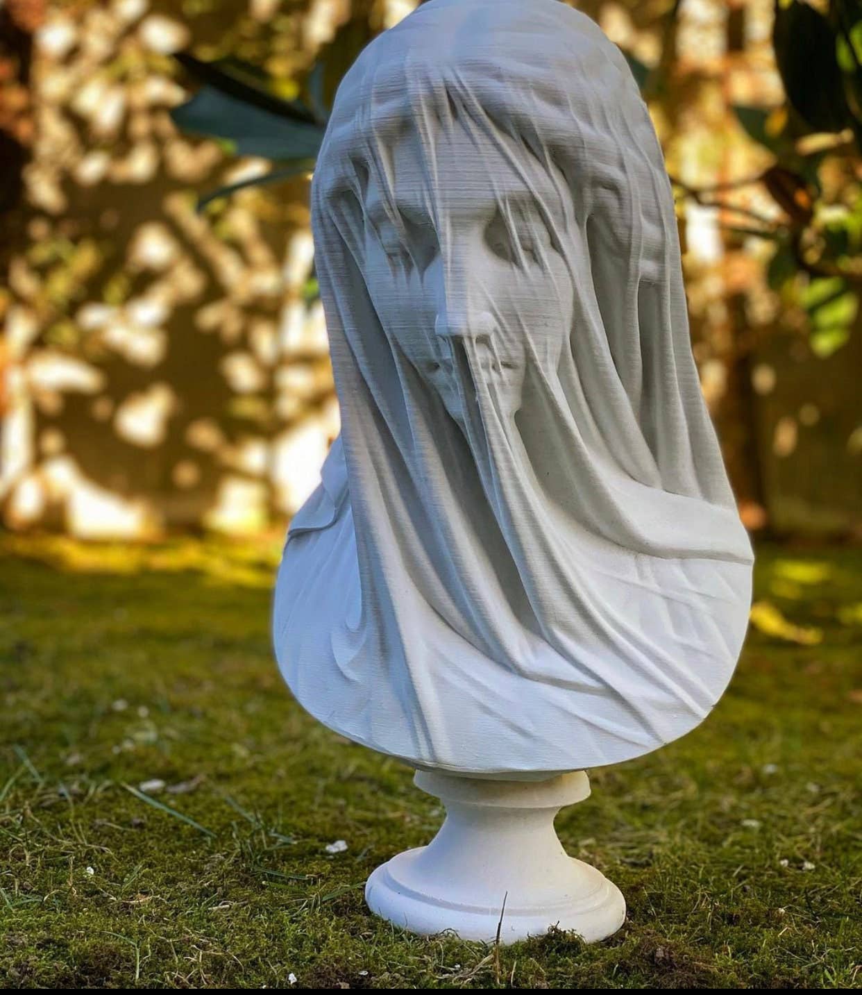 RomaArtSculptures – Großhandel Skulptur – Statue der verschleierten Dame 22 Zoll1
