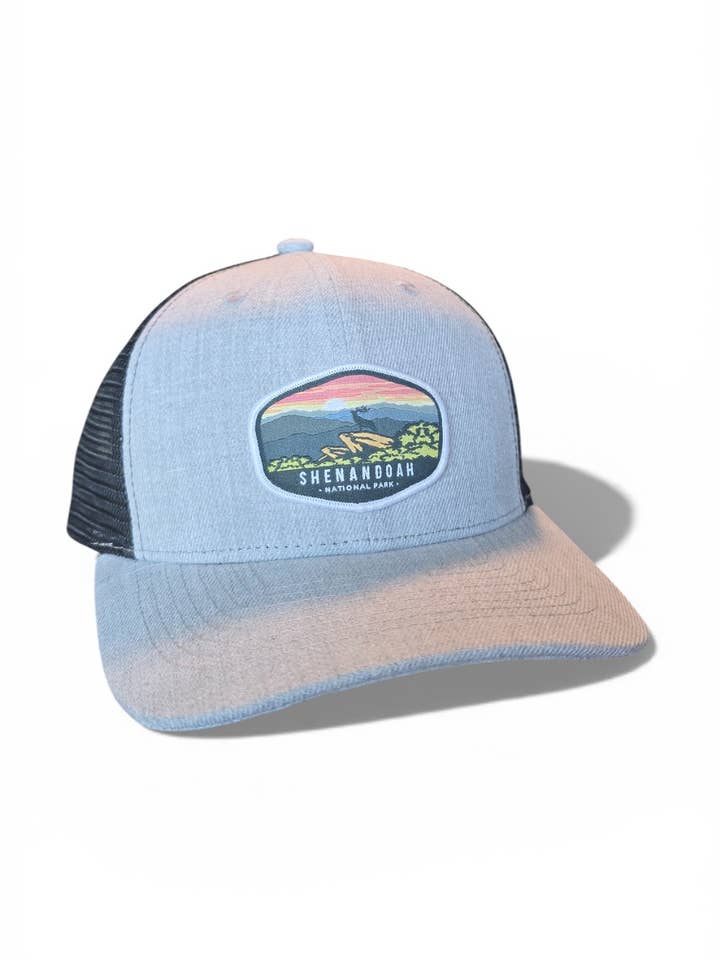 Shenandoah Nationalpark Trucker-Kappe für den Großhandel von PNW Apparel