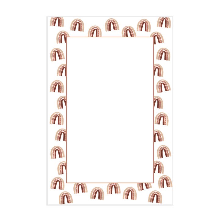 Bloc de notas Boho Rainbow para venta al por mayor de The Doodle Shop