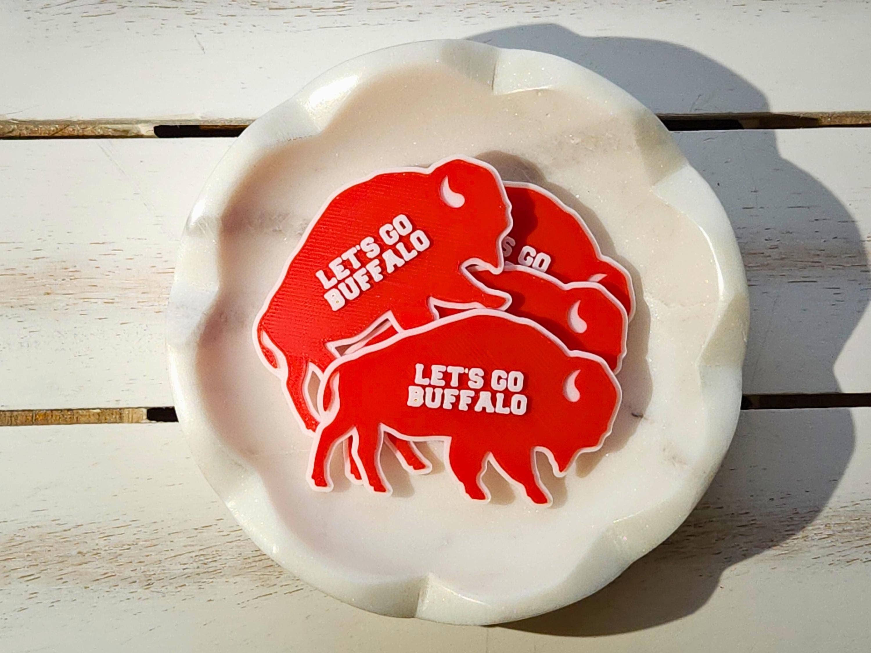 ModoWorks - Wholesale Magnet - Retro Buffalo Football Magnet | Let’s Go Buffalo3