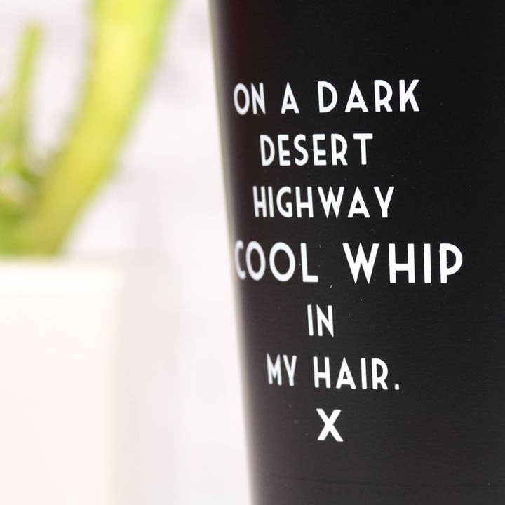 Meriwether - Wholesale Beer Glass/Mug - Cool whip in my hair... Mistaken Lyrics Pint Glass. Case Pack of 62