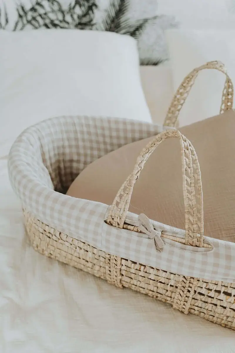 Manufacture des bébés français - Wholesale Bassinet - Baby - Bassinet vichy pebble12