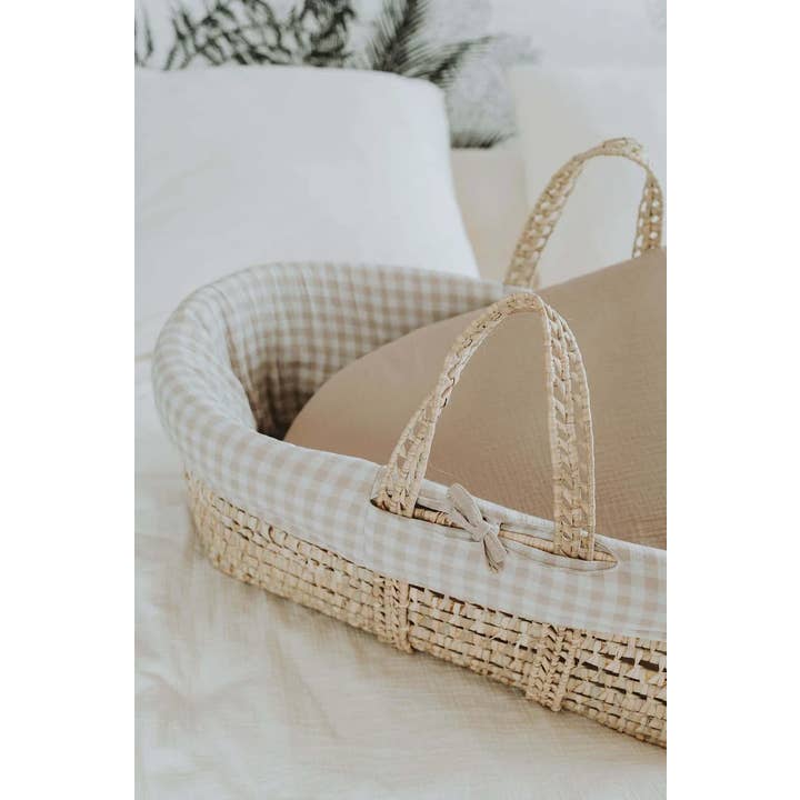 Manufacture des bébés français - Wholesale Bassinet - Baby - Bassinet vichy pebble12