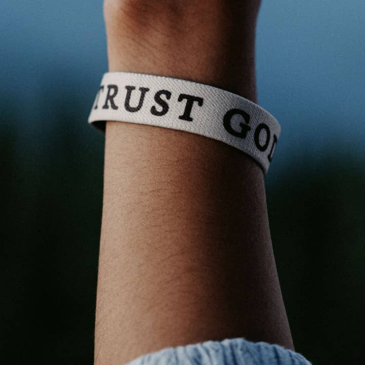 Yappy Apparel - Wholesale Woven/Braided Bracelet - Trust God2