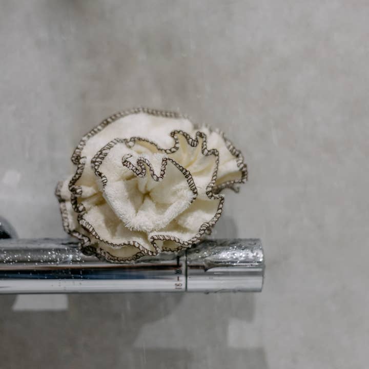 Croll & Denecke - Wholesale Bath Pouf/Sponge - Eco shower sponge made from sustainable bamboo cotton boho2