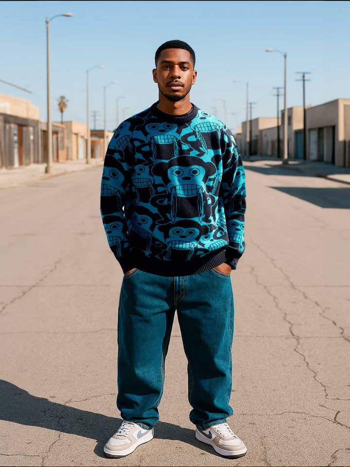 LOCO MONKY - Wholesale Sweatshirt - Unisex - Locos de Loco Monky unisex sweater0