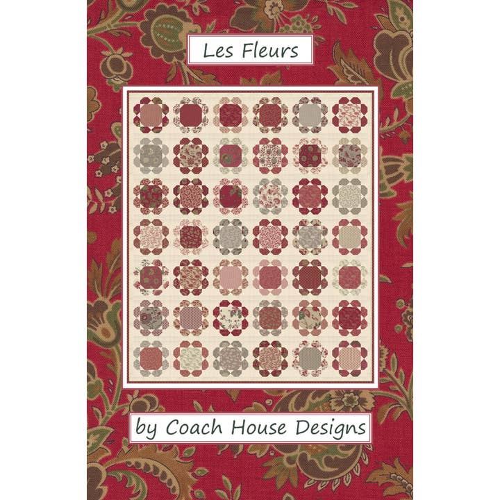 Coach House Designs - Wholesale Quilt - Les Fleurs Quilt Pattern