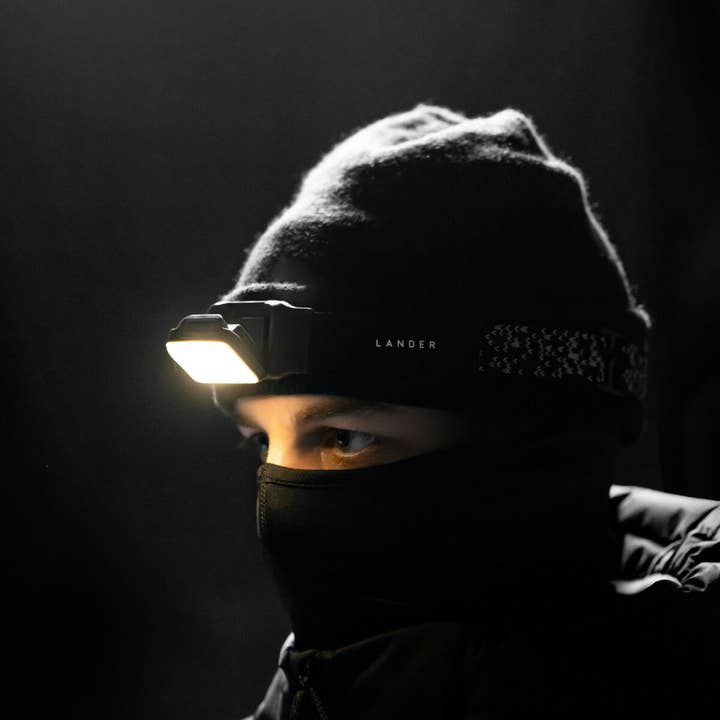 Lander - Wholesale - Kiva, Headlamp, 500 mAh, Black/Gray4