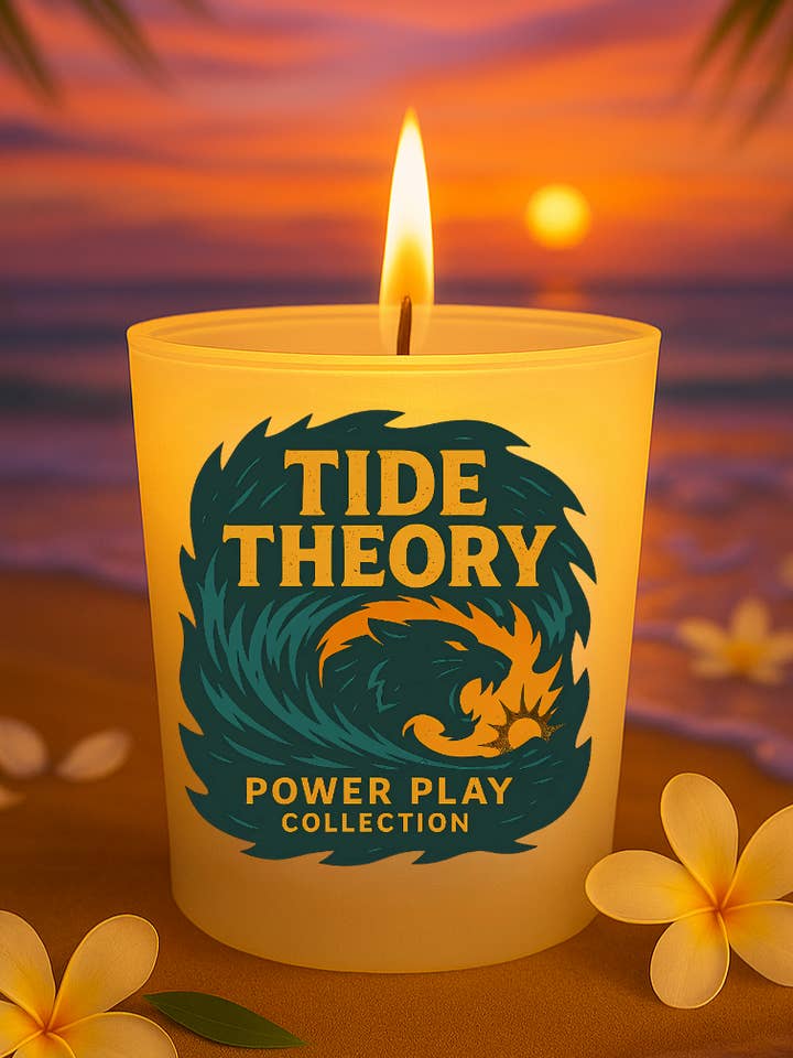 Théorie des marées Bougie pour la vente par Ohanale