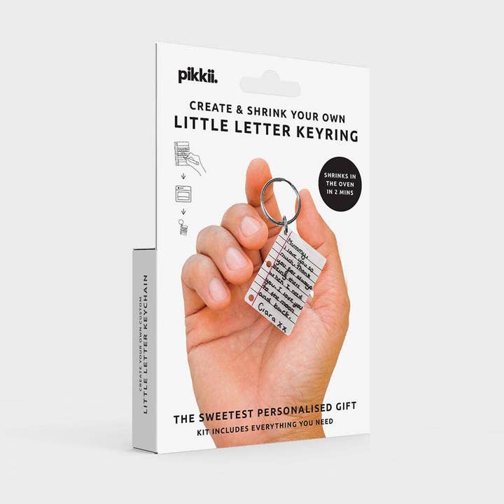 Little Letter Shrink Keyring Kit | Craft Kits | DIY Kits and other Purchase Wholesale the crafty kit company. Free Returns & Net 60 Terms on Faire trending on Faire.