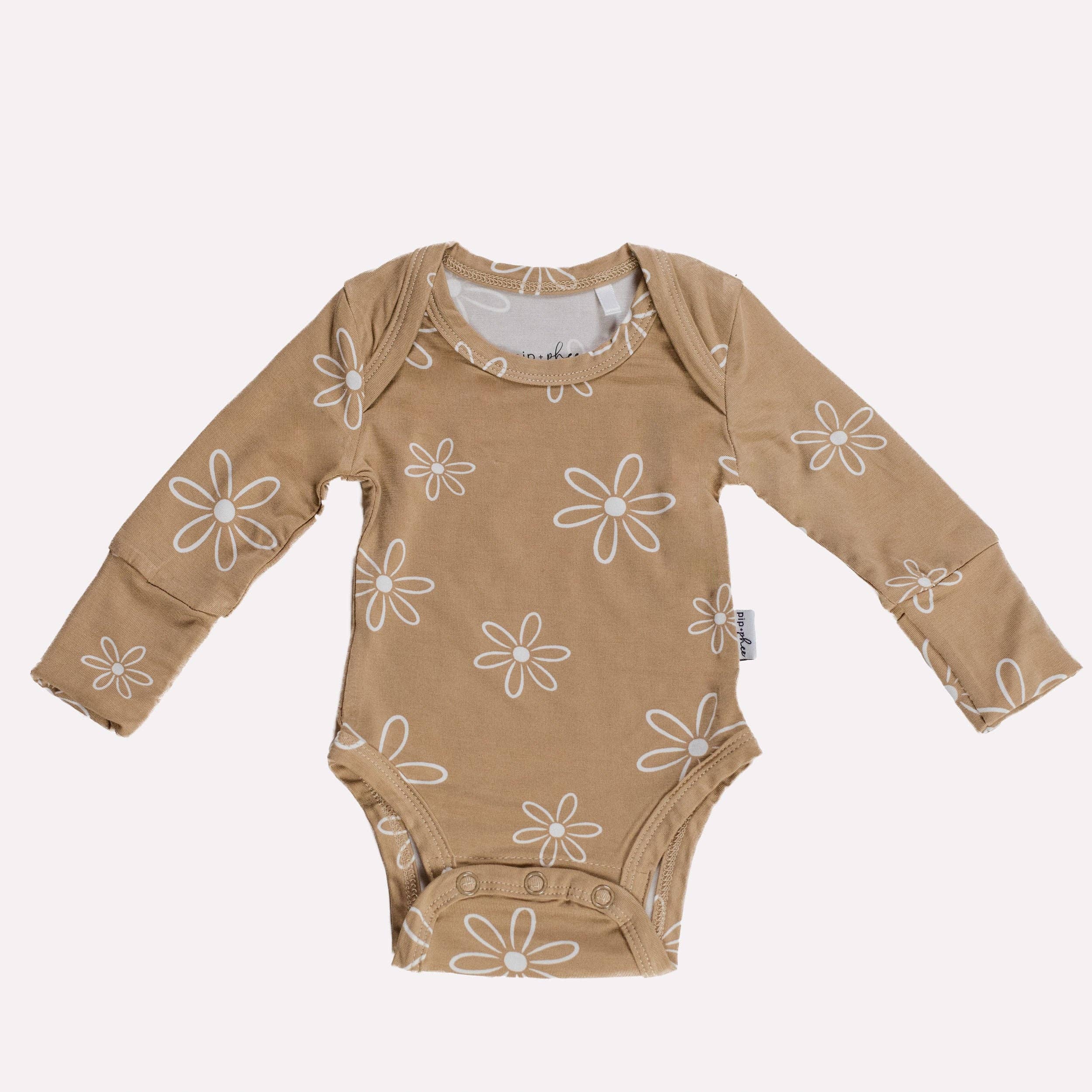 Pip + Phee – wholesale Bodysuit (non-footed) – Baby – Long Sleeve Bodysuits7
