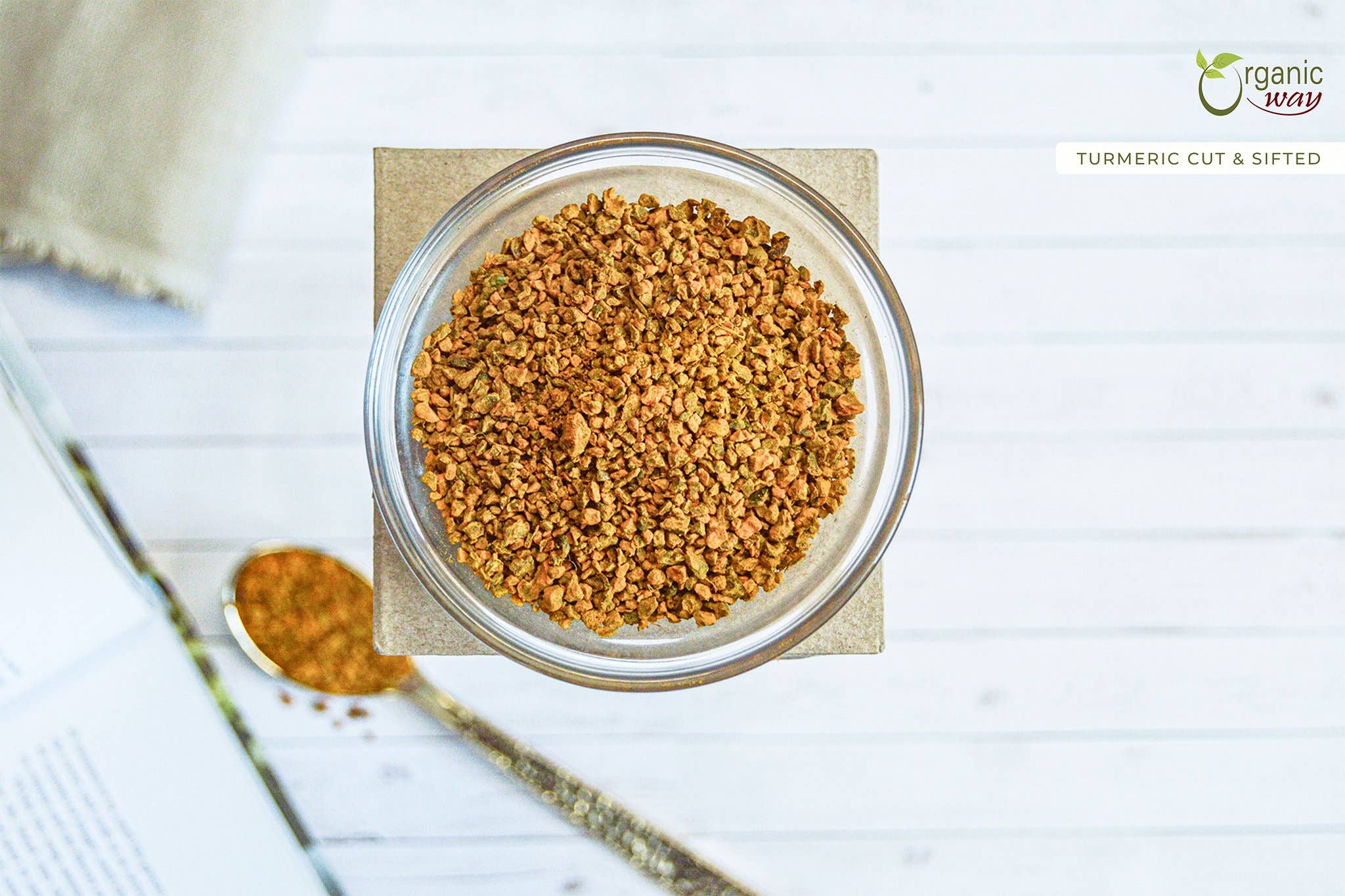 Organic Way LLC - Wholesale Herbs - Organic Turmeric (Cut & Sifted)4