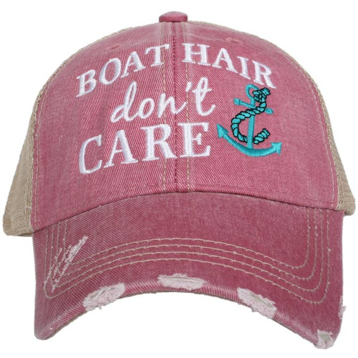 Katydid - Wholesale Trucker Hat - Women's - Boat Hair Don't Care Trucker Hats