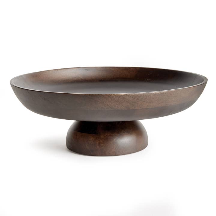 Bowie Footed Bowl, Washed Black for wholesale by Napa Home & Garden
