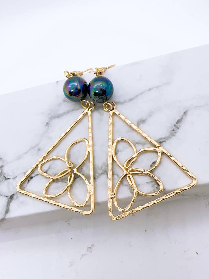 Flower Earring for wholesale by Anela's Jewelry