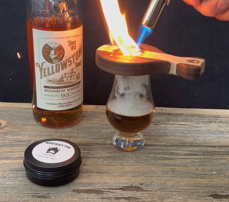 Blue Wing Woodcraft - Wholesale Bar Tool - Whiskey Pig® The best Whiskey and Cocktail Smoker Kit4