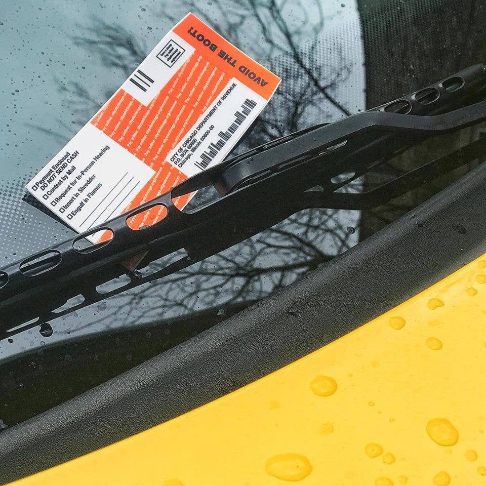 Transit Tees - Wholesale Sticker - Parking Ticket Sticker1