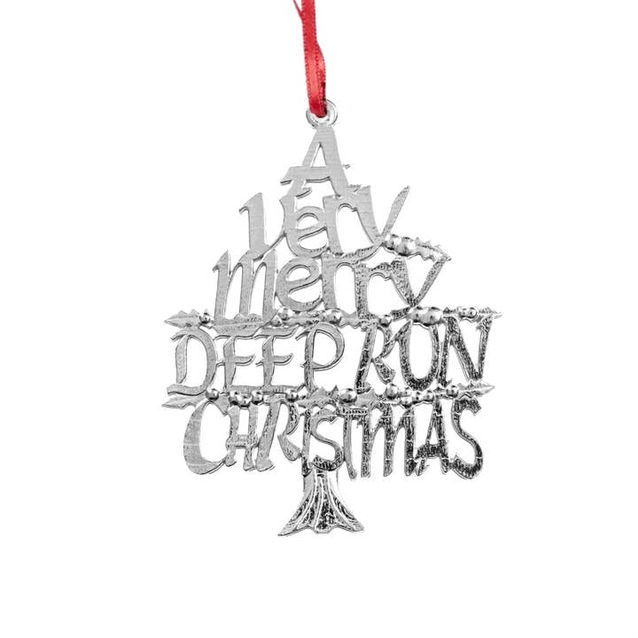 House of Morgan Pewter - Vendita all'ingrosso Decorazione - Un Ornamento di Natale Molto Allegro - Stati e Città7