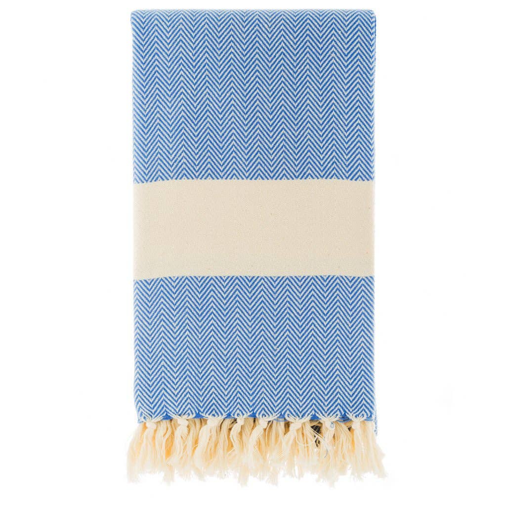 Buld&Co. - Wholesale Beach Towel - Turkish Towel Herringbone, Turkish Beach Towel, XL Zigzag3