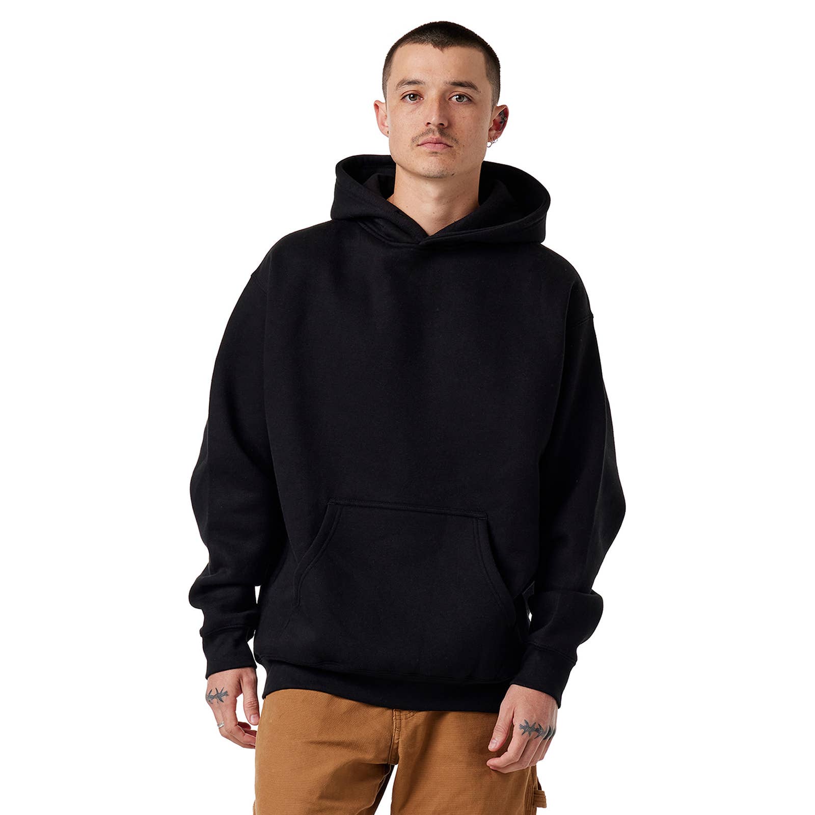Smart Blanks - Wholesale Hoodie - Heren - 8005 - Volwassen Premium 12oz. Mode Hoodie4