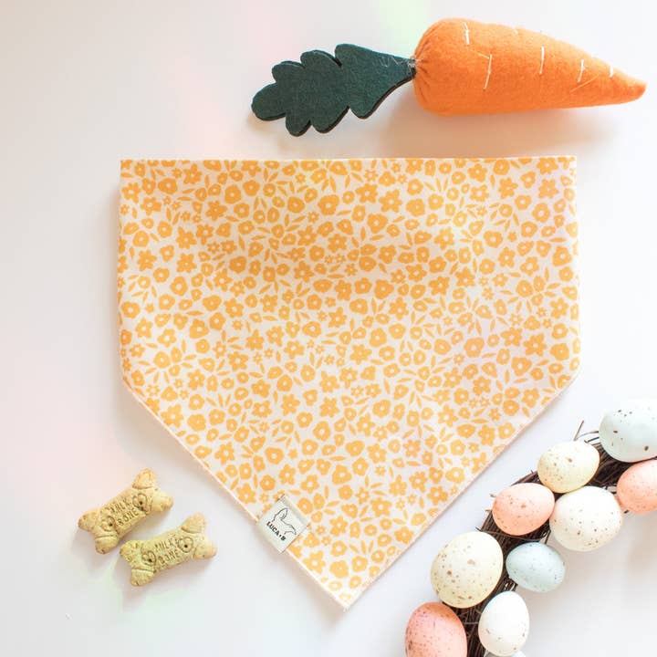 Sunshine Flower Field Bandana for wholesale by Luca and B