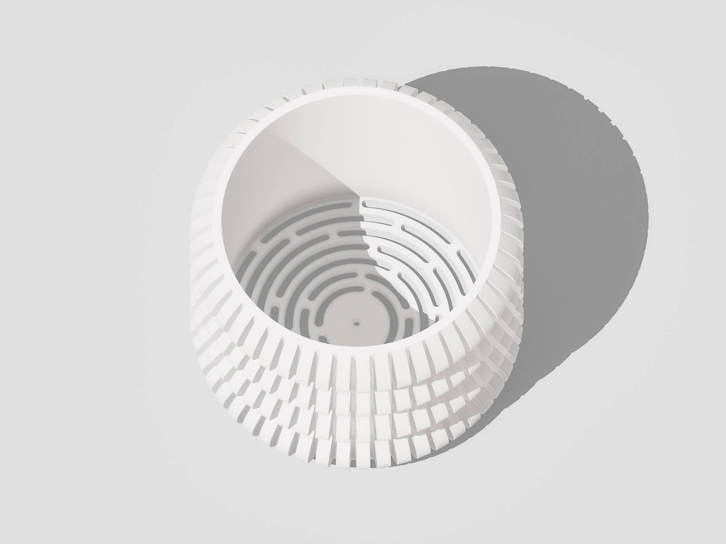 Rosebud Homegoods - Wholesale Plantenpot - Spira Moderne Plantenpot met Uniek Ontwerp9