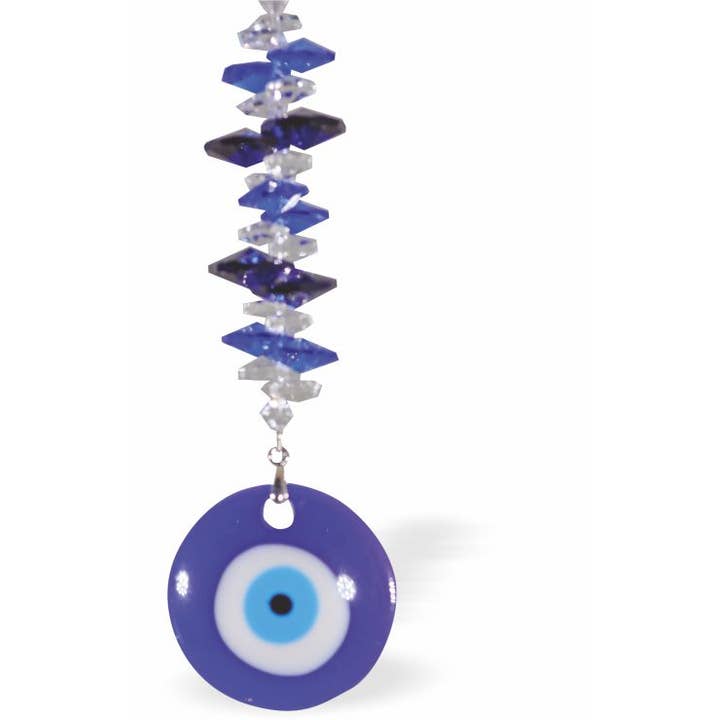 Atrapasol de cristal austriaco, multifacético con ojo de diablo para venta al por mayor de Byzantium Collection Ltd