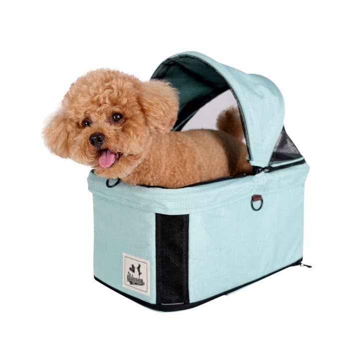 Ibiyaya - Wholesale Pet Carrier - Cat/Dog - Travois Tri-fold Pet Travel System Medium Dog-Cat Stroller8