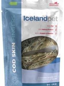 Iceland Pet Cod Skin Crunchy Fingers for wholesale by Pet Eyez