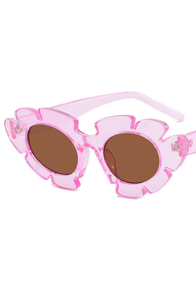 ACCITY - Wholesale Sunglasses - Women's - SUNFLOWER SHAPED SUNGLASSES_CWASG01318