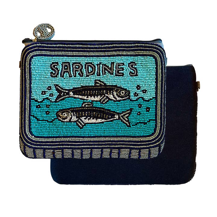 Lily Posh - Wholesale Clutch Bag - Women's - Sardines Mini Clutch Crossbody Beaded Bag Lily Posh 1