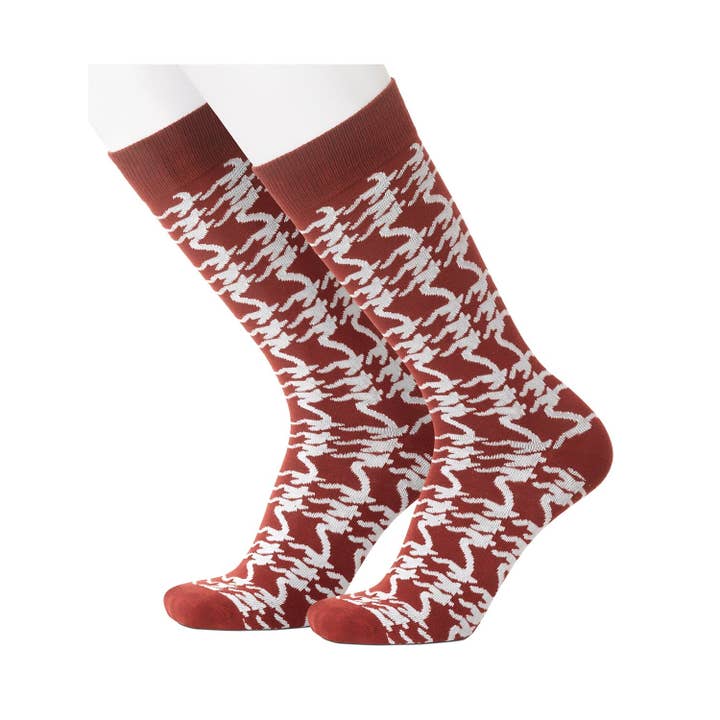 Wiresome bruine sokken voor wholesale door Beau Ties of Vermont