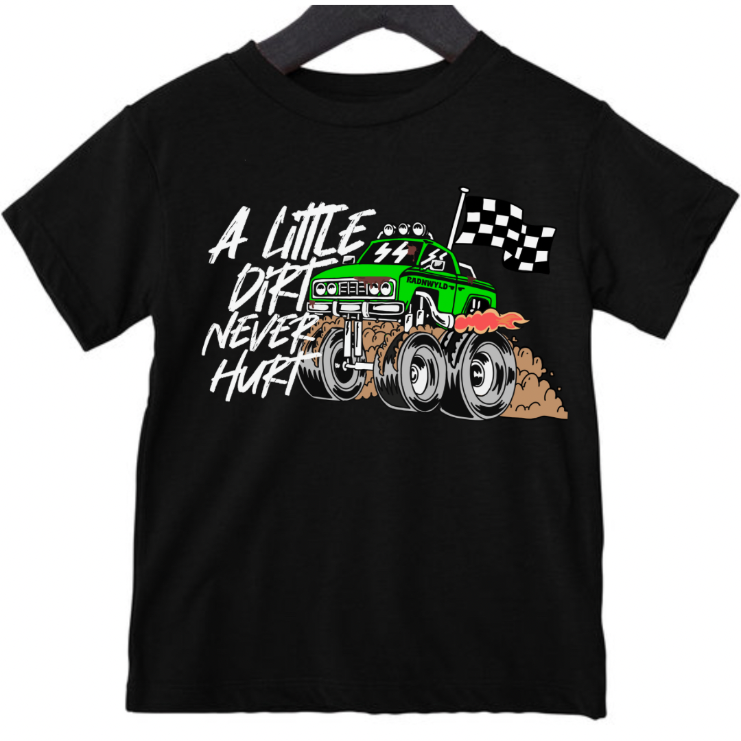 RadnWyld - Wholesale Screen Printed T-Shirt - Kids - A Little Dirt Never Hurt T-Shirt2